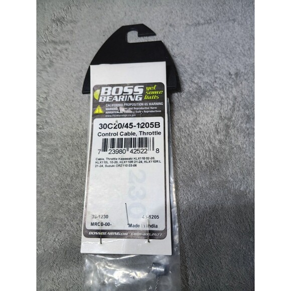 Boss Bearjngs 30c20/45 control cable / throttle cable - Picture 5 of 5